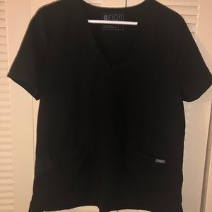 Women’s Black Figs Scrub Set